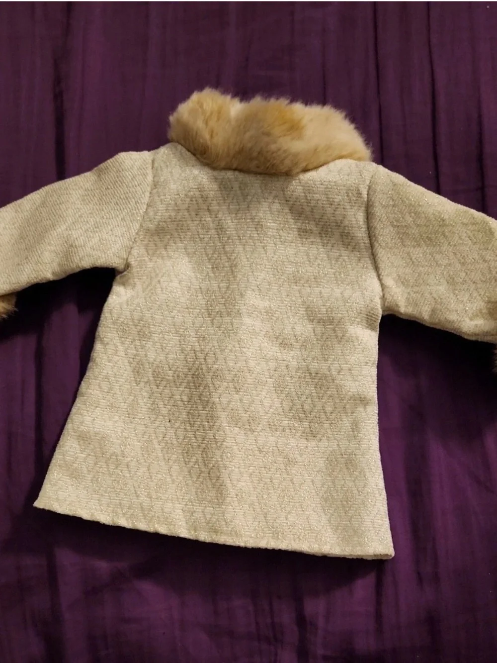AMERICAN GIRL DOLL Melody's Fancy Coat SET COAT  ONLY 2016